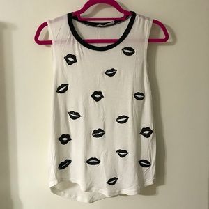 Lips tank top